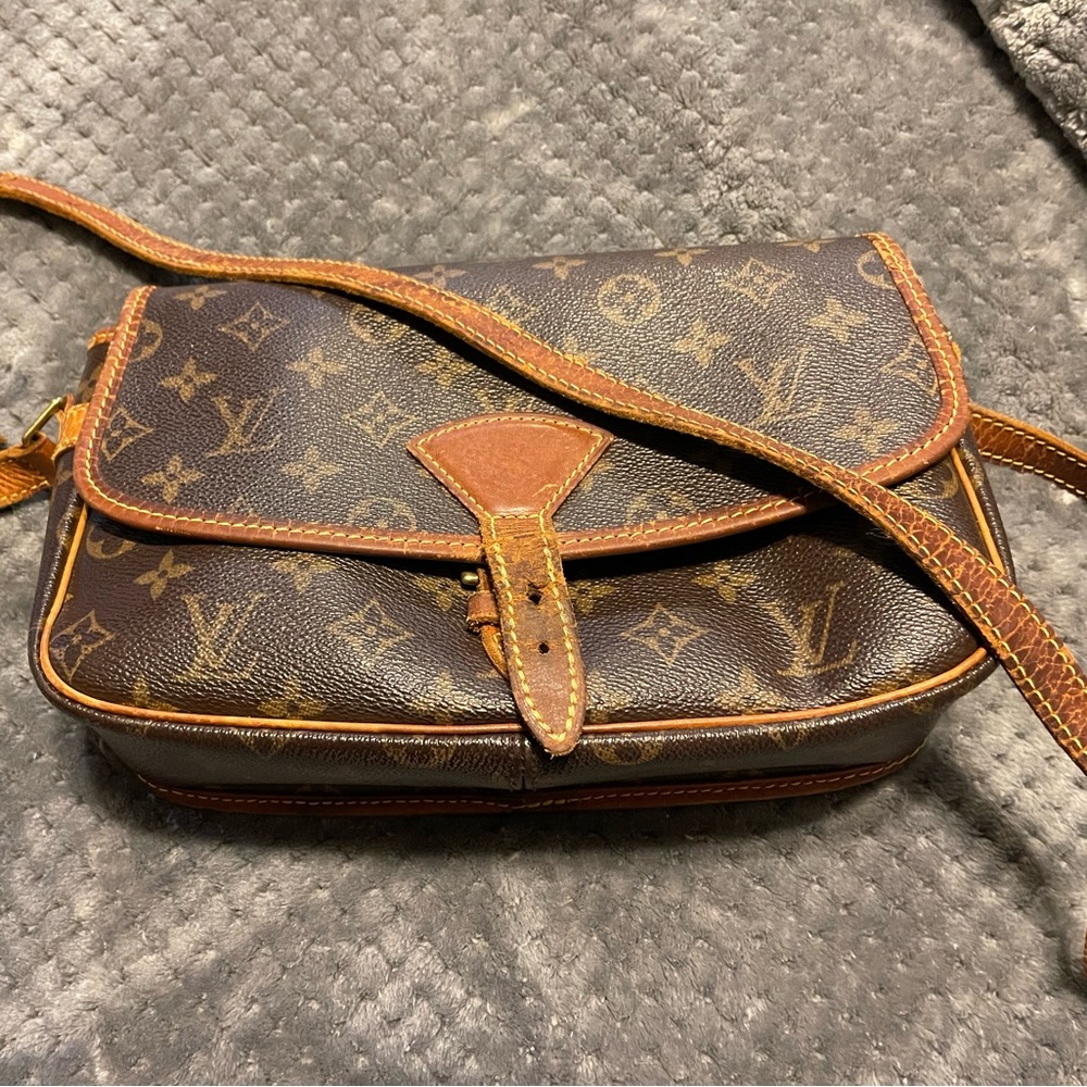 Louis Vuitton Brown Monogram Crossbody Bag